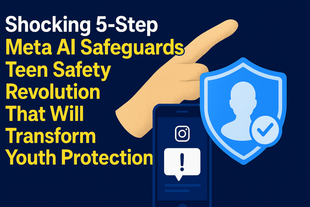 Meta AI Safeguards Teen Safety: 7 Powerful & Essential Changes to Transform Youth Protection