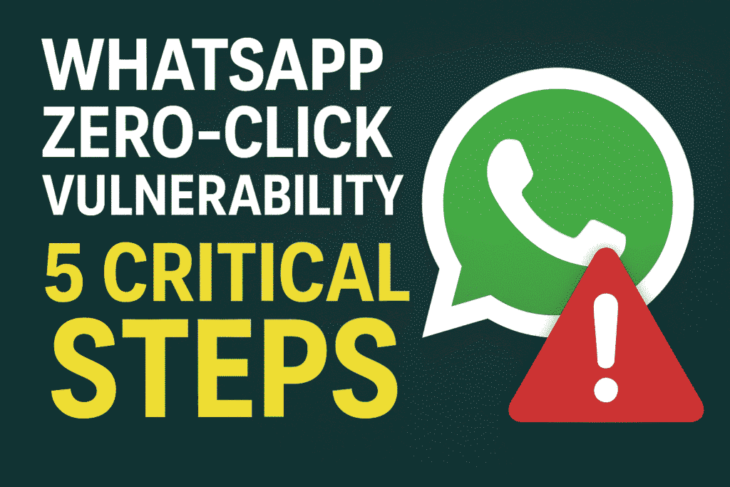 WhatsApp Zero-Click Vulnerability: 5 Critical Steps