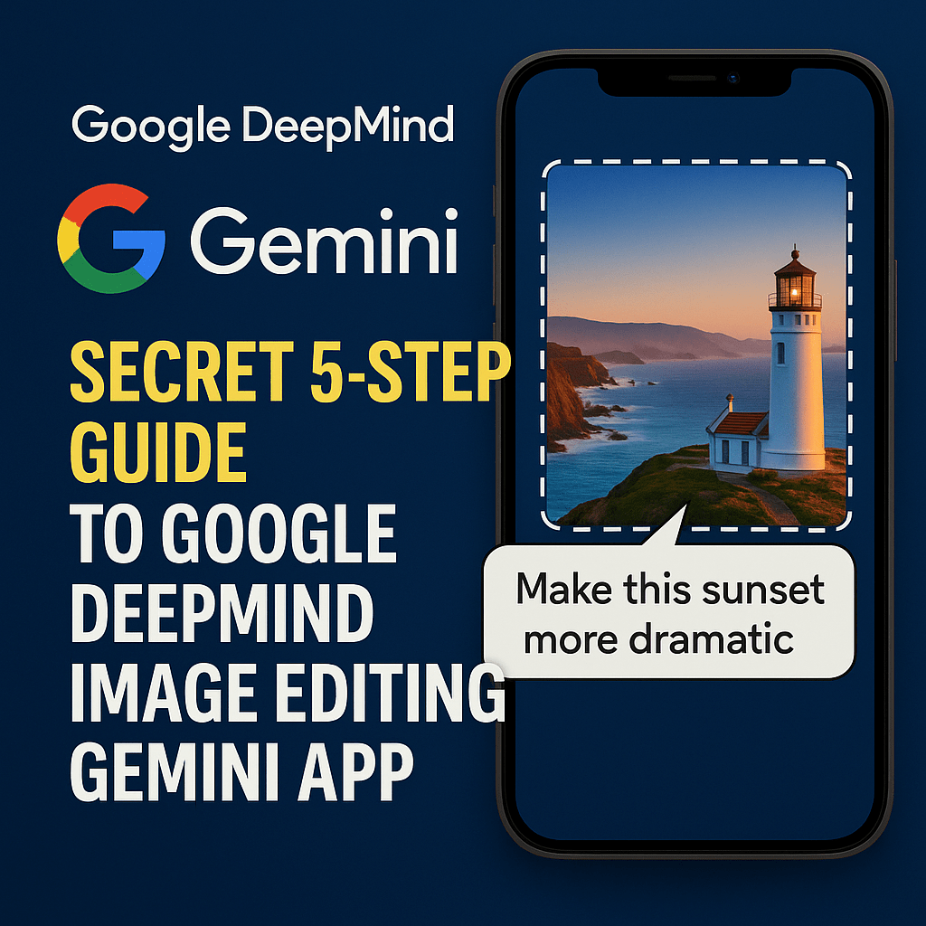 Google DeepMind image editing Gemini App