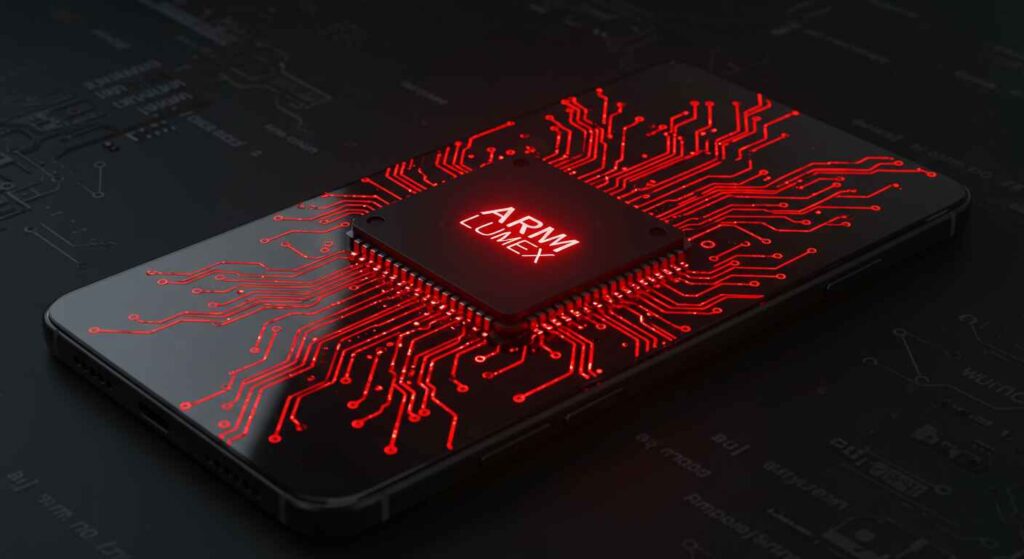 Arm Lumex mobile AI chips