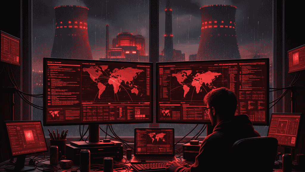 cyber attack nuclear power